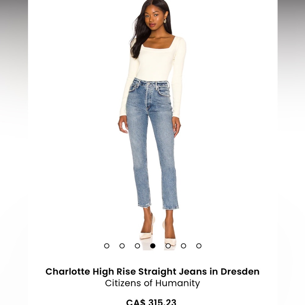 Citizens Of Humanity Charlotte jeans - white! Never worn